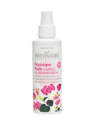 Risciacquo Acido Capelli al Geranio Rosa