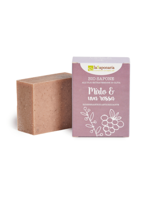 Sapone mirto e uva rossa
