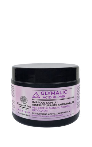 Impacco Capelli Ristrutturante Antigiallo - Glymalic Acid Repair