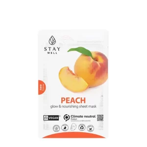 Peach Vegan Sheet Mask