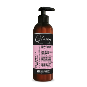 Balsamo e Cowash Glossy – laminante per capelli lucenti