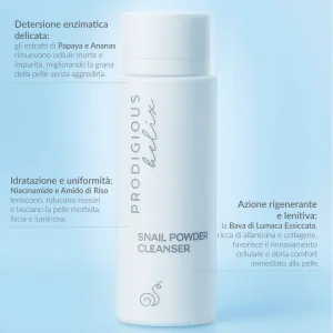 Prodigious Helix Snail Powder cleanser - Detergente enzimatico in polvere